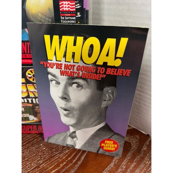 Super Nintendo Entertainment System Console Bundle W/ Controllers Games & Manual - Picture 5 of 14